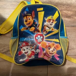 Paw Patrol Action Backpack - Blue and Yellow
